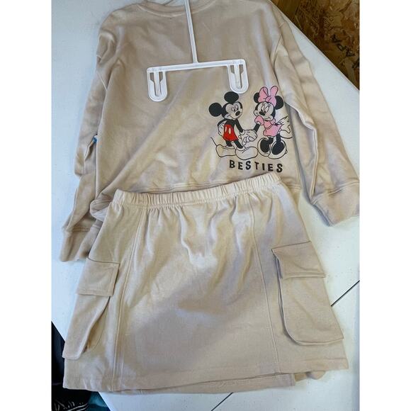 New with tags! Mickey and friends girls skirt set, size 10 - Picture 7 of 11